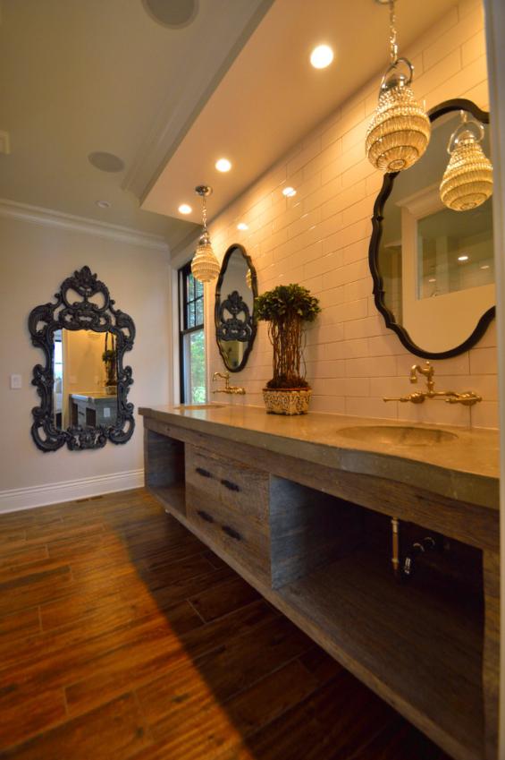 Reclaimed Barnwood American Prairie Cabinets