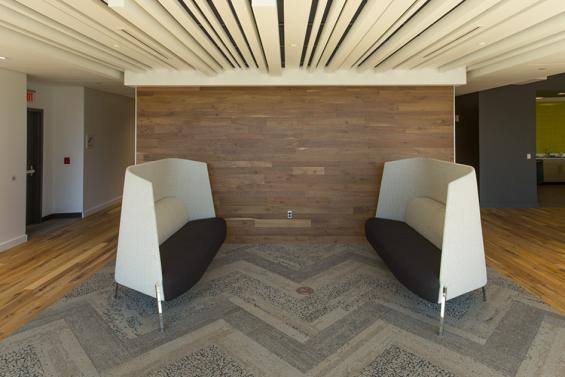 Pioneer Millworks American Gothic Walnut wall paneling 