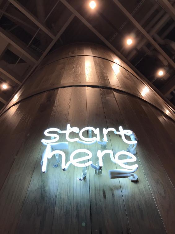 This newer location of Dos Toros on State Street features Sustainably Harvest Hickory Paneling and Larch ceiling beams.