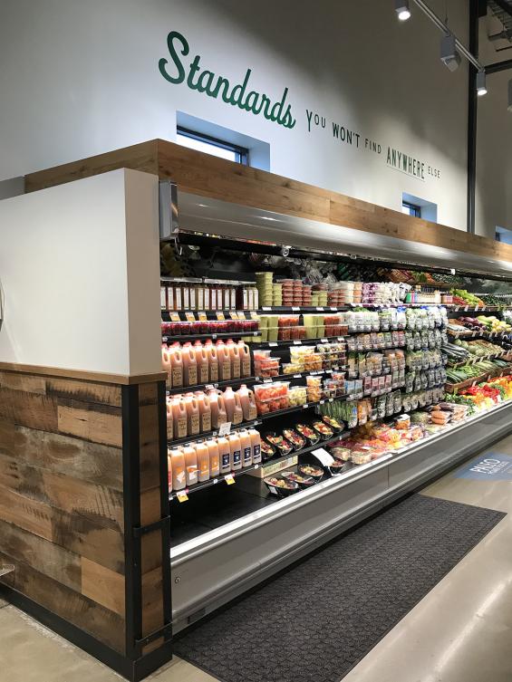 Pioneer Millworks Settlers Plank mixed oak reclaimed wood wall paneling. 