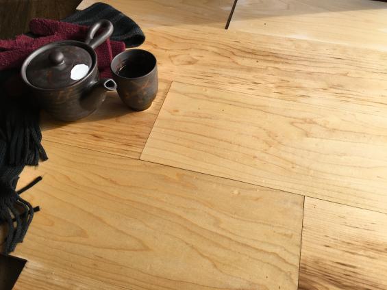 Pioneer Millworks Modern Farmhouse Flooring and Paneling, Clean Maple