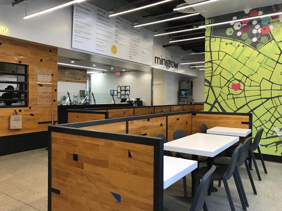 Pioneer Millworks Original Gym Flooring in Minigrow, Summer Street in Boston MA