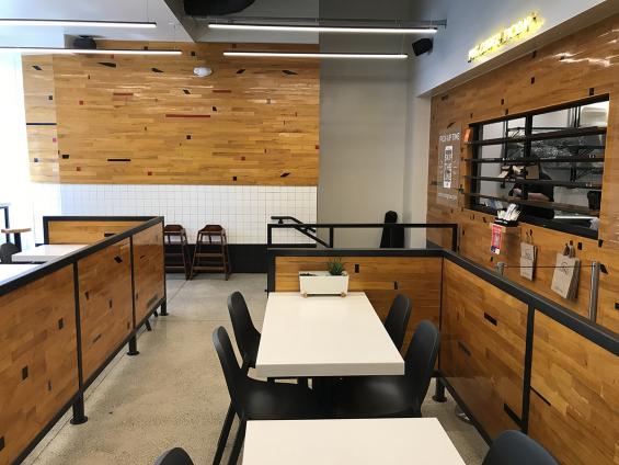 Pioneer Millworks Original Gym Flooring in Minigrow, Summer Street in Boston MA