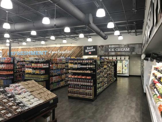 Pioneer Millworks American Prairie Brown Board paneling. 