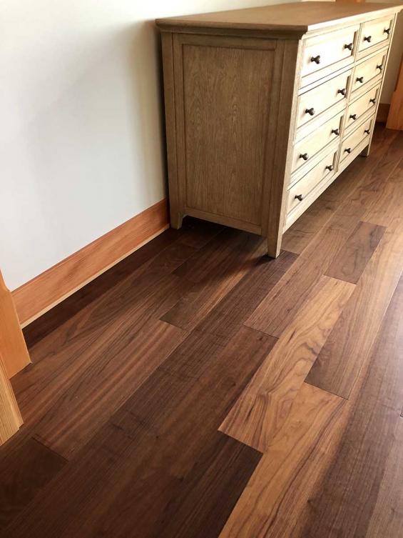 Pioneer Millworks Modern Farmhouse Clean Walnut with a UV Oil Finish