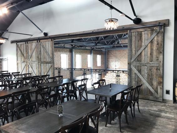 Pioneer Millworks American Prairie Corral Board used for flat track doors.