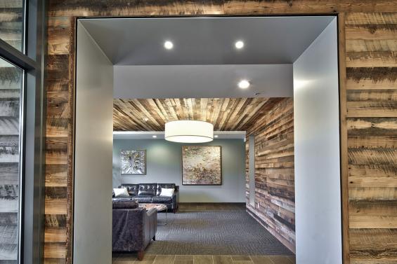 Pioneer Millworks Grandma's Attic Wall Paneling. Photo by Gene Avallone