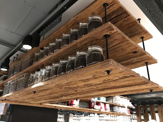 Pioneer Millworks Mushroom Board shelving