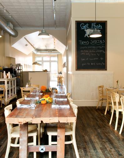 Pioneer Millworks reclaimed Foundry Maple Original used here as flooring
