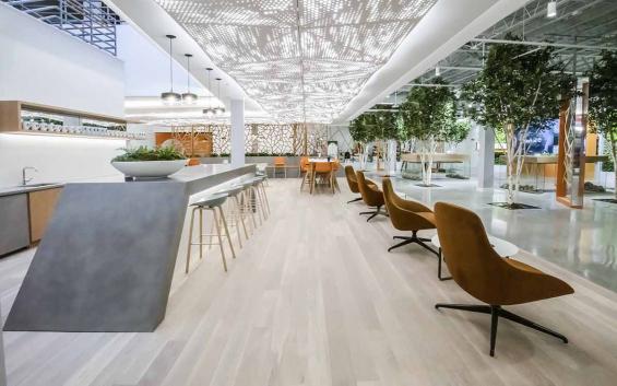 Pioneer Millworks Modern Farmhouse Clean White Oak flooring.