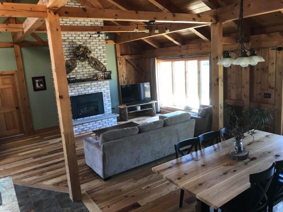 Pioneer Millworks reclaimed American Gothic Mixed Hardwoods Flooring