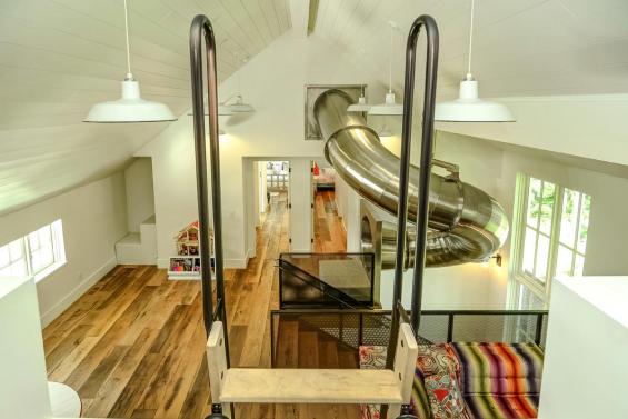 Pioneer Millworks Settlers' Plank mixed oak flooring in a wide width. Photo by Thomas Ellison Photography.
