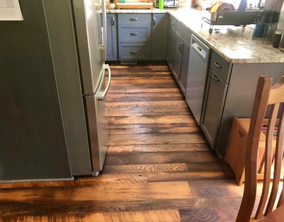 Pioneer Millworks Settlers' Plank Oak with a Hard Wax Oil Pure Finish––Private Residence, Rochester, NY