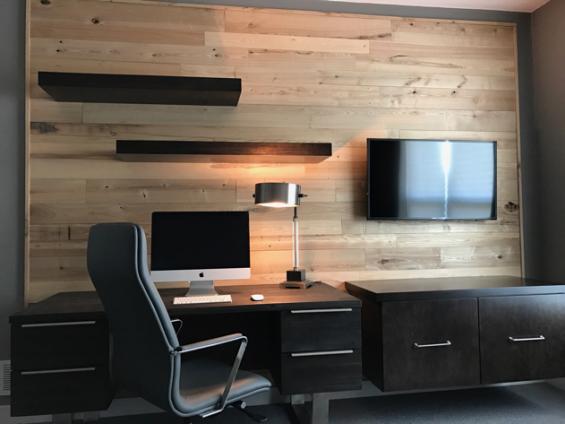 Pioneer Millworks reclaimed wood--Ash--American Gothic--Reclaimed Wood Paneling