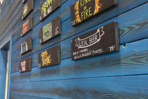 Pioneer Millworks Shou Sugi Ban Larch Cobalt. Photos by Matt Whittmeyer