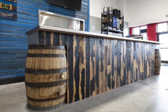 Pioneer Millworks Shou Sugi Ban Larch Cobalt. Photos by Matt Whittmeyer