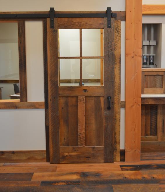 Pioneer Millworks Settlers' Plank Oak Doors
