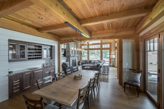 Pioneer Millworks Modern Farmhouse Clean White Oak with a Walnut Rubio Finish