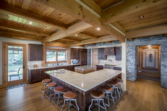 Pioneer Millworks Modern Farmhouse Clean White Oak with a Walnut Rubio Finish