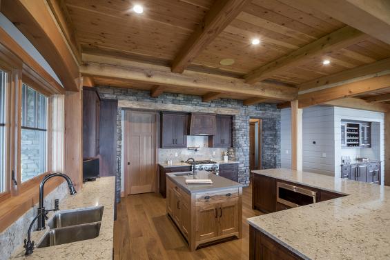 Pioneer Millworks Modern Farmhouse Clean White Oak with a Walnut Rubio Finish