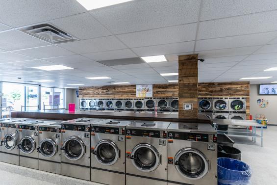 So Fresh and So Clean Laundromats in Upstate New York. Pioneer Millworks Grandma's Attic Paneling.
