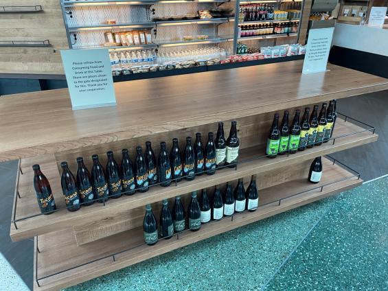 The Country Cat Dinehouse & Market—PDX Airport, OR featuring our reclaimed Vinegar Vat Stock