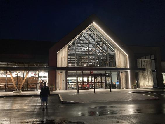 Previte's Marketplace in Hanover, MA featuring Pioneer Millworks Corral Board siding. Photography © Greg Premru 2020