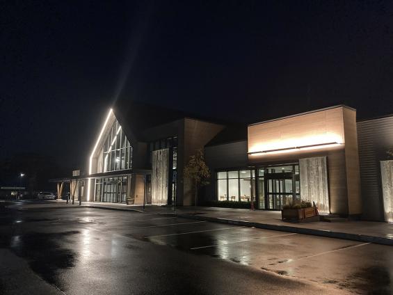 Previte's Marketplace in Hanover, MA featuring Pioneer Millworks Corral Board siding. Photography © Greg Premru 2020