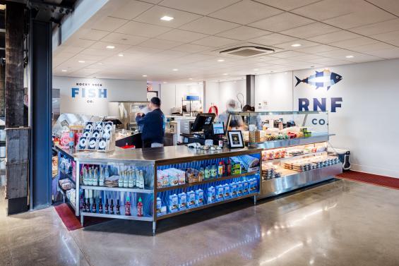 Previte's Marketplace in Hanover, MA featuring Pioneer Millworks Corral Board siding. Photography © Greg Premru 2020