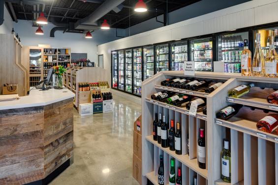 Previte's Marketplace in Hanover, MA featuring Pioneer Millworks Corral Board siding. Photography © Greg Premru 2020