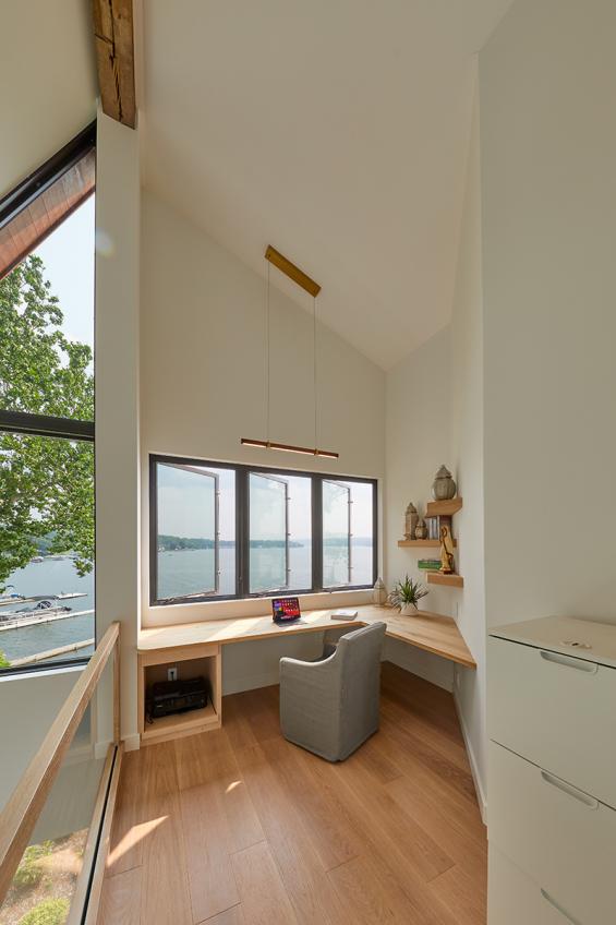 Pioneer Millworks Modern Farmhouse Clean White Oak Flooring. Photo © Tim Wilkes