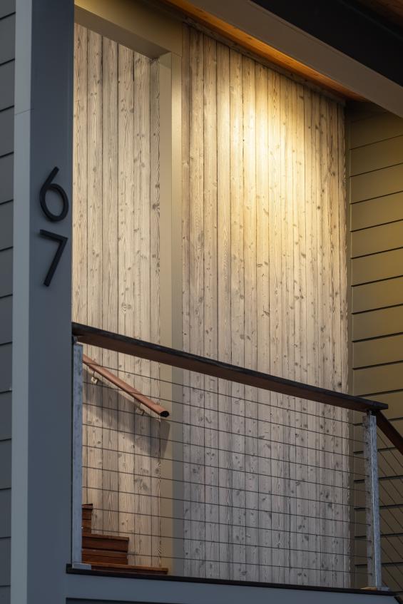 Pioneer Millworks Shou Sugi Ban exterior siding in Sequim, WA. Photography © Daniel Zetterstrom