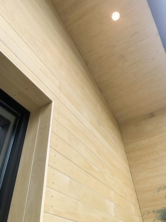 Pioneer Millworks Accoya Sand on Backcountry exterior facade in Seattle, WA