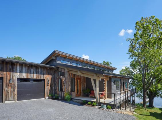 Pioneer Millworks exterior siding and flooring.