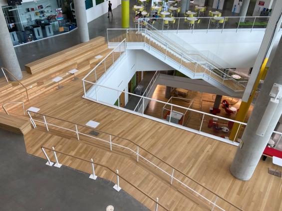 PIoneer Millworks Modern Farmhouse Clean White Oak Naked in Harvard University Science & Engineering Complex