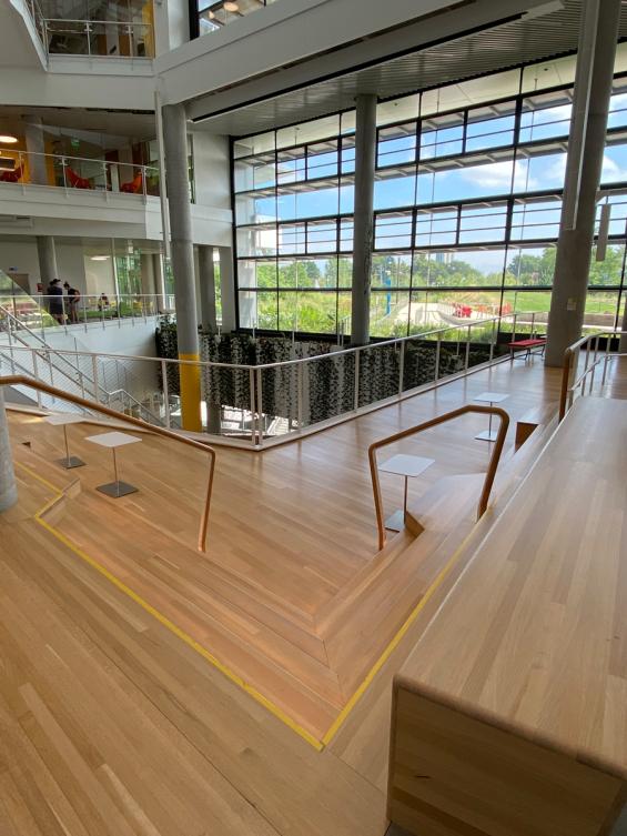 PIoneer Millworks Modern Farmhouse Clean White Oak Naked in Harvard University Science & Engineering Complex