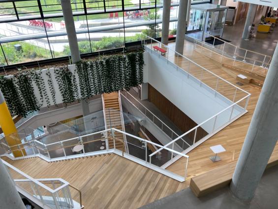PIoneer Millworks Modern Farmhouse Clean White Oak Naked in Harvard University Science & Engineering Complex
