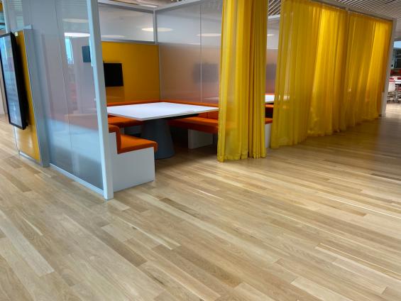PIoneer Millworks Modern Farmhouse Clean White Oak Naked in Harvard University Science & Engineering Complex