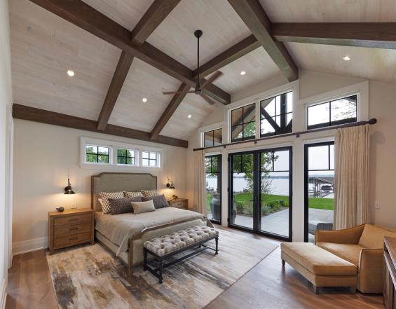 Pioneer Millworks Natural Expressions Flooring & American Gothic Elm Ceiling 