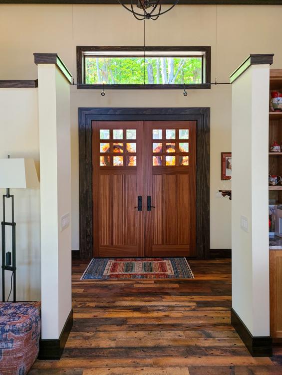 Pioneer Millworks Shou Sugi Ban Toasted Larch Siding and Granary Flooring