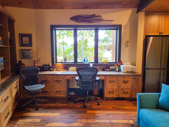 Pioneer Millworks Shou Sugi Ban Toasted Larch Siding and Granary Flooring