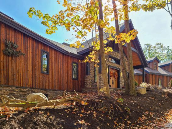 Pioneer Millworks Shou Sugi Ban Toasted Larch Siding and Granary Flooring