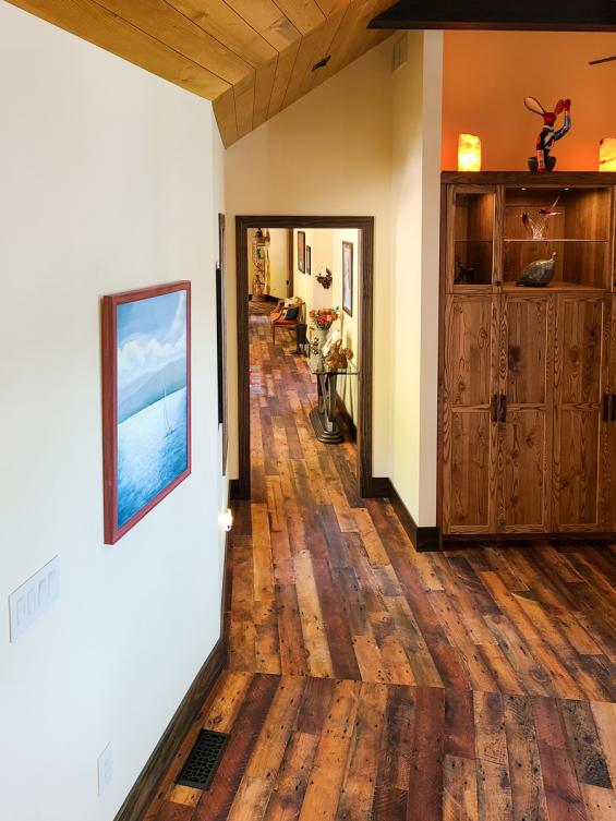 Pioneer Millworks Shou Sugi Ban Toasted Larch Siding and Granary Flooring