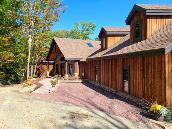 Pioneer Millworks Shou Sugi Ban Toasted Larch Siding and Granary Flooring