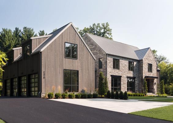 Pioneer Millworks Shou Sugi Ban Larch Smoke Siding Photo by Peak Visuals