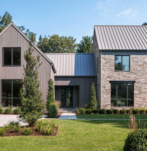Pioneer Millworks Shou Sugi Ban Larch Smoke Siding Photo by Peak Visuals