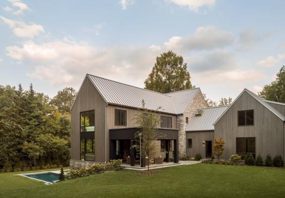 Pioneer Millworks Shou Sugi Ban Larch Smoke Siding Photo by Peak Visuals