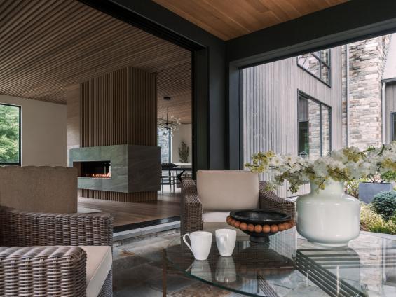 Pioneer Millworks Shou Sugi Ban Larch Smoke Siding Photo by Peak Visuals