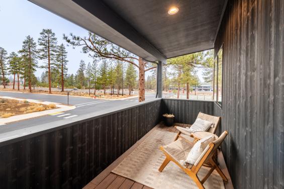 Pioneer Millworks Shou Sugi Ban Larch Carbon Siding with Larch Sand Siding