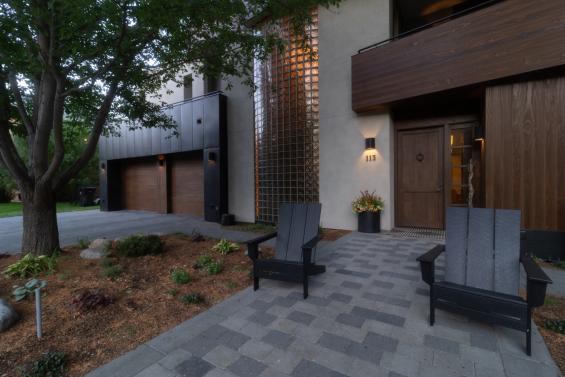 Pioneer Millworks Accoya Cocoa Siding. Photo by Tim Brown Media.